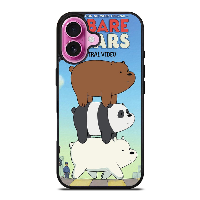 WE BARE BEARS BROTHERS iPhone 16 Plus Case Cover WE BARE BEARS BROTHERS iPhone 16 Plus Case Cover