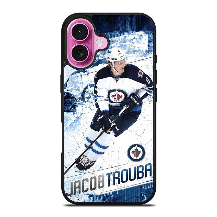 WINNIPEG JETS JACOB TROUBA iPhone 16 Plus Case Cover