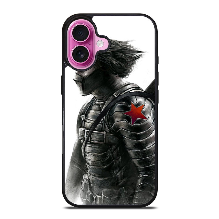 WINTER SOLDIER MARVEL iPhone 16 Plus Case Cover