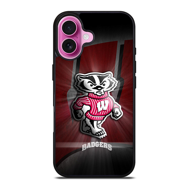 WISCONSIN BADGERS 2 iPhone 16 Plus Case Cover