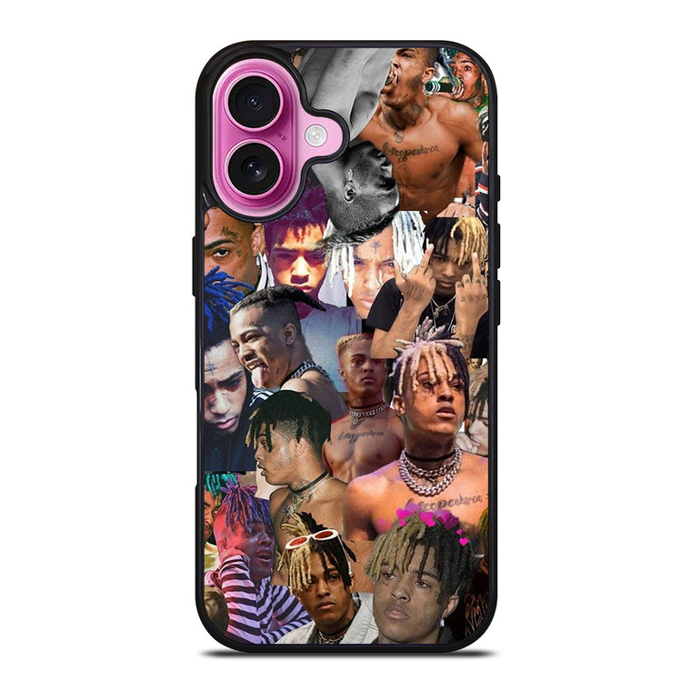 XXXTENTACION RAPPER COLLAGE iPhone 16 Plus Case Cover XXXTENTACION RAPPER COLLAGE iPhone 16 Plus Case Cover