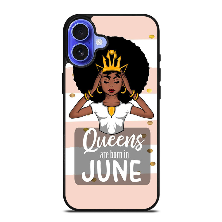 2BUNZ MELANIN POPPIN' ABA QUEEN iPhone 16 Case Cover