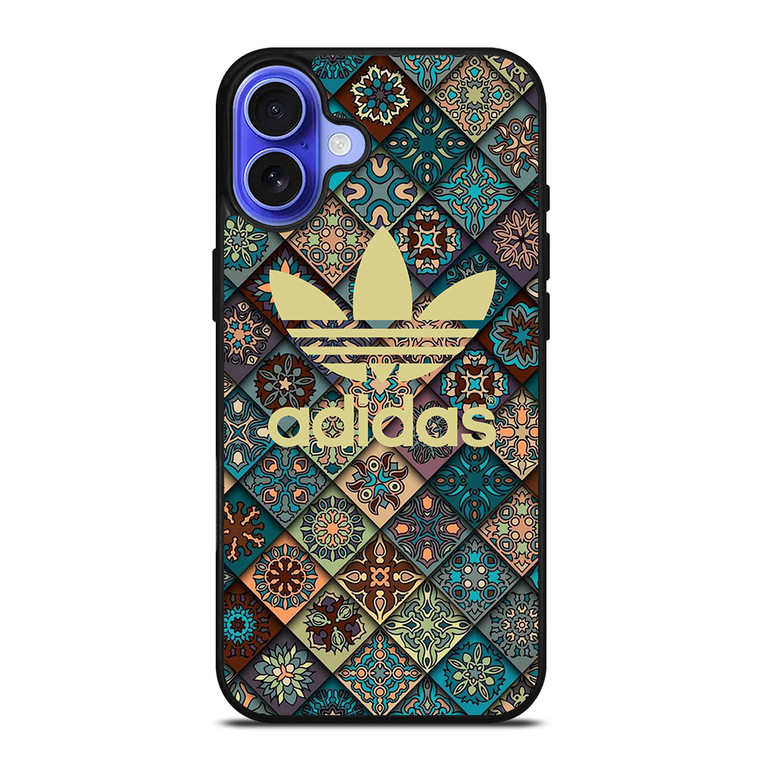 ADIDAS COOL PATTERN iPhone 16 Case Cover ADIDAS COOL PATTERN iPhone 16 Case Cover