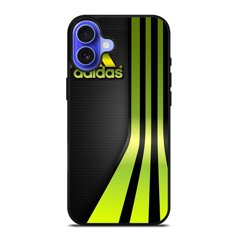 ADIDAS GREEN LOGO iPhone 16 Case Cover