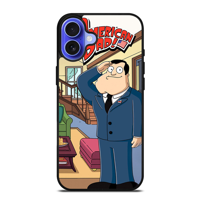 AMERICAN DAD CARTOON 2 iPhone 16 Case Cover AMERICAN DAD CARTOON 2 iPhone 16 Case Cover