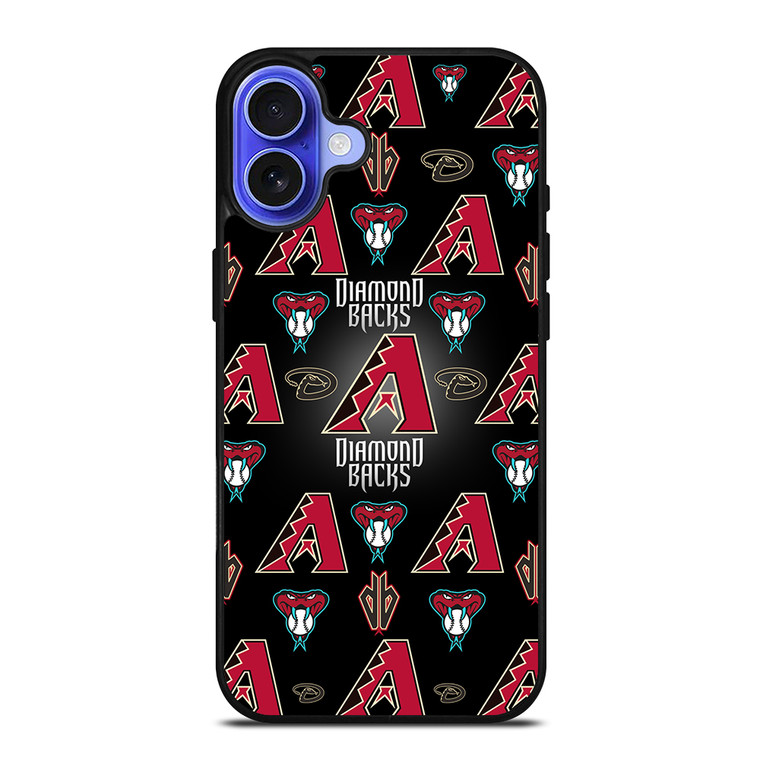 ARIZONA DIAMONDBACKS COLLAGE iPhone 16 Case Cover