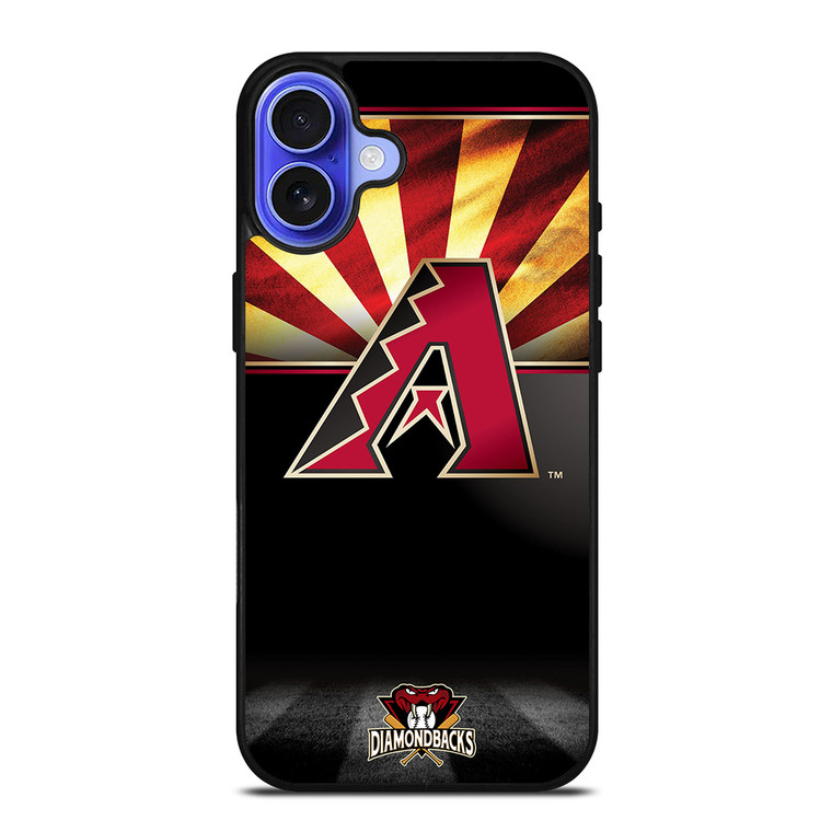 ARIZONA DIAMONDBACKS PRIDE iPhone 16 Case Cover