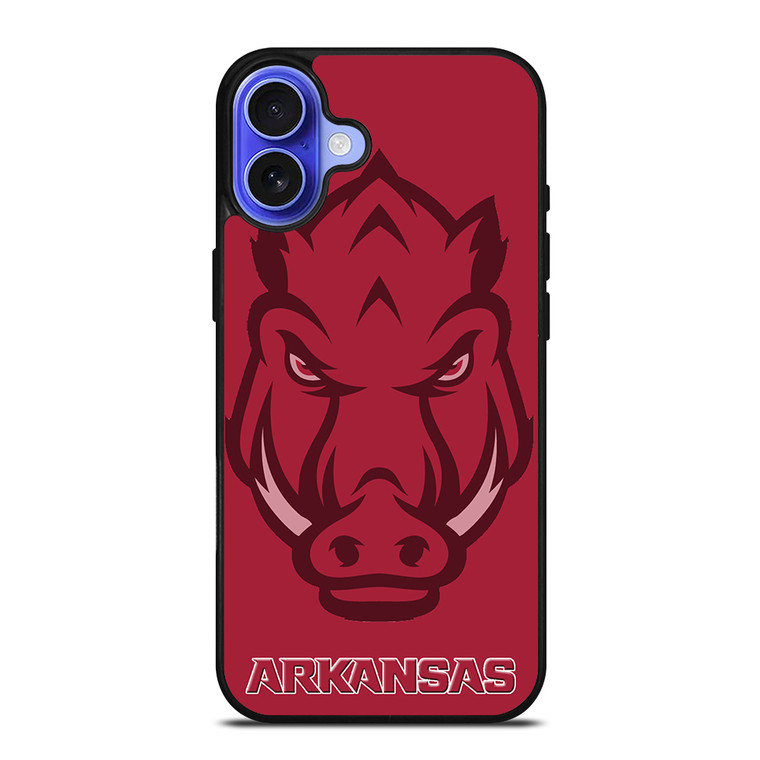 ARKANSAS RAZORBACKS 1 iPhone 16 Case Cover