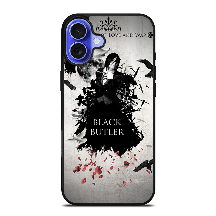 BLACK BUTLER LOVE AND WAR iPhone 16 Case Cover