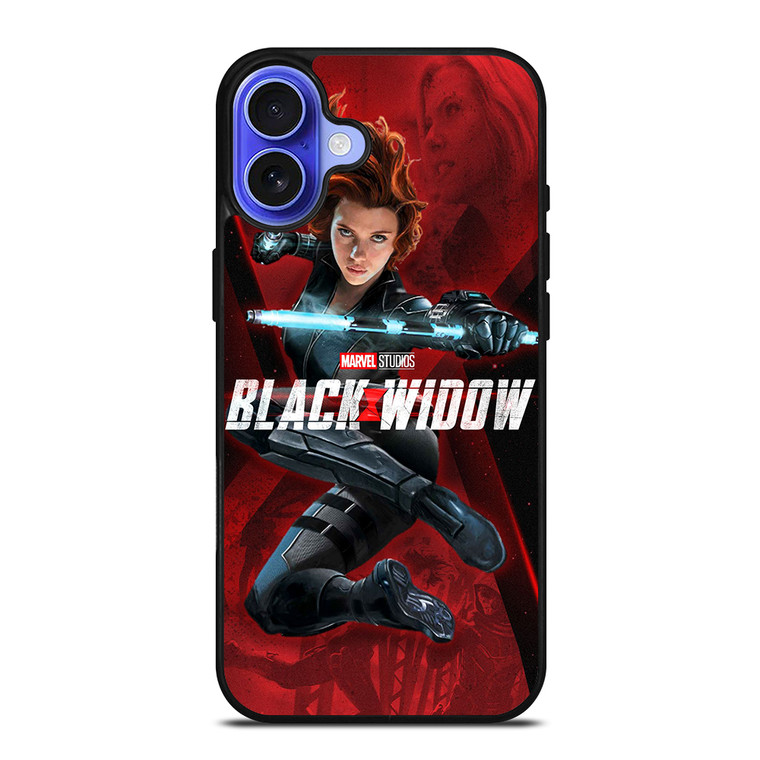 BLACK WIDOW AVENGERS iPhone 16 Case Cover