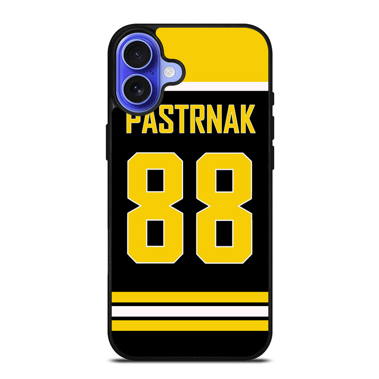 BOSTON BRUINS 88 DAVID PASTRNAK iPhone 16 Case Cover