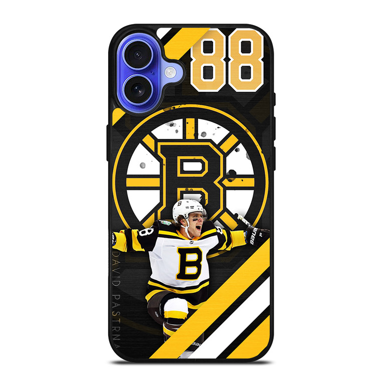 BOSTON BRUINS DAVID PASTRNAK 88 iPhone 16 Case Cover