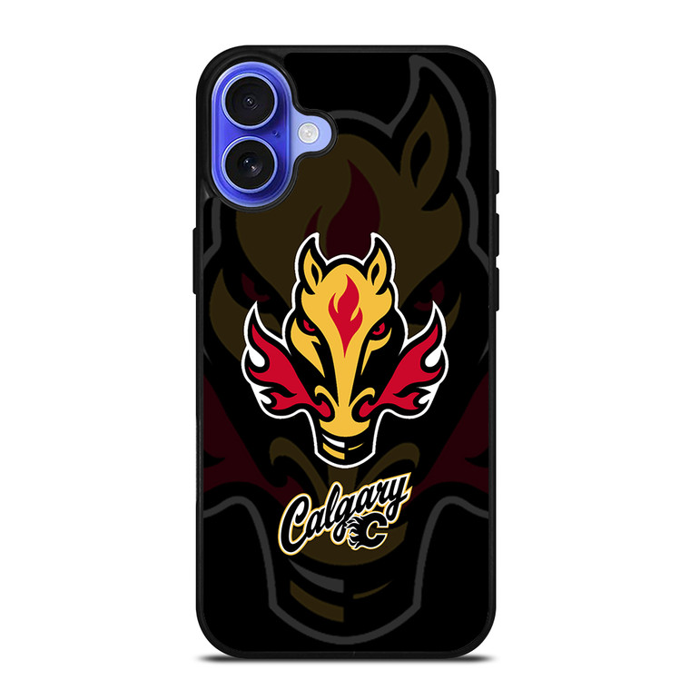 CALGARY FLAMES LOGO iPhone 16 Case Cover