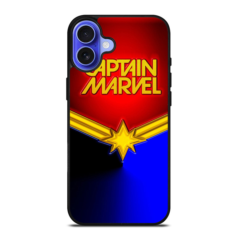 CAPTAIN MARVEL LOGO 1 iPhone 16 Case Cover