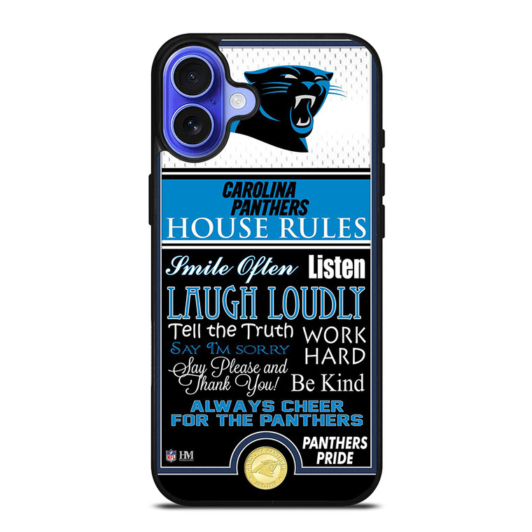 CAROLINA PANTHERS PRIDE iPhone 16 Case Cover