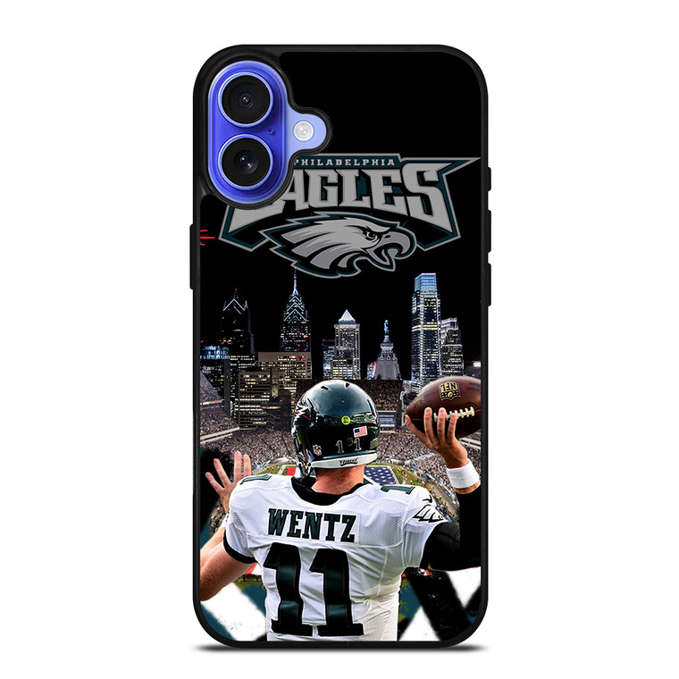 CARSON WENTZ EAGLES 1 iPhone 16 Case Cover