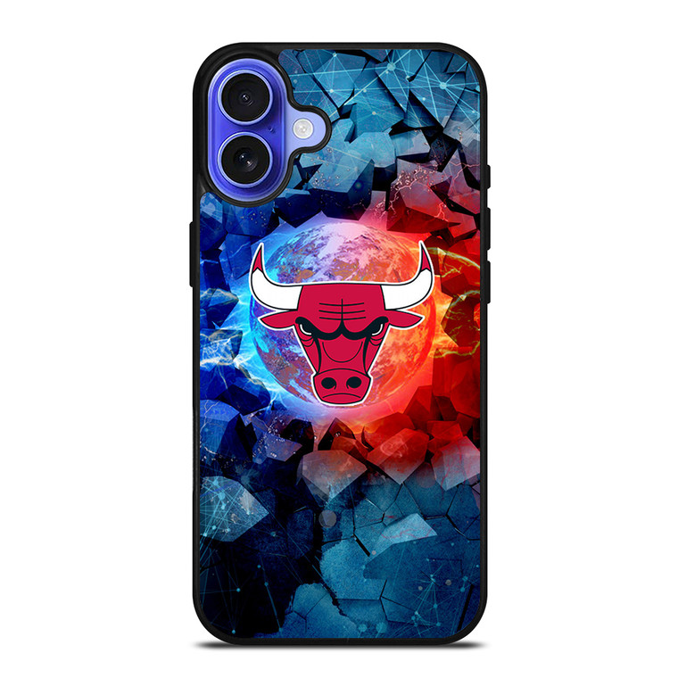 CHICAGO BULLS PRIDE iPhone 16 Case Cover