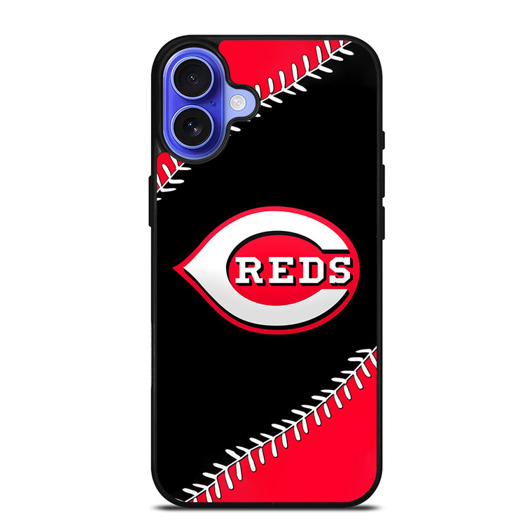 CINCINNATI REDS BASEBALL LOGO iPhone 16 Case Cover