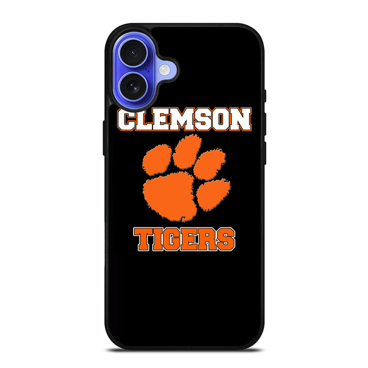 CLEMSON TIGERS POWER iPhone 16 Case Cover