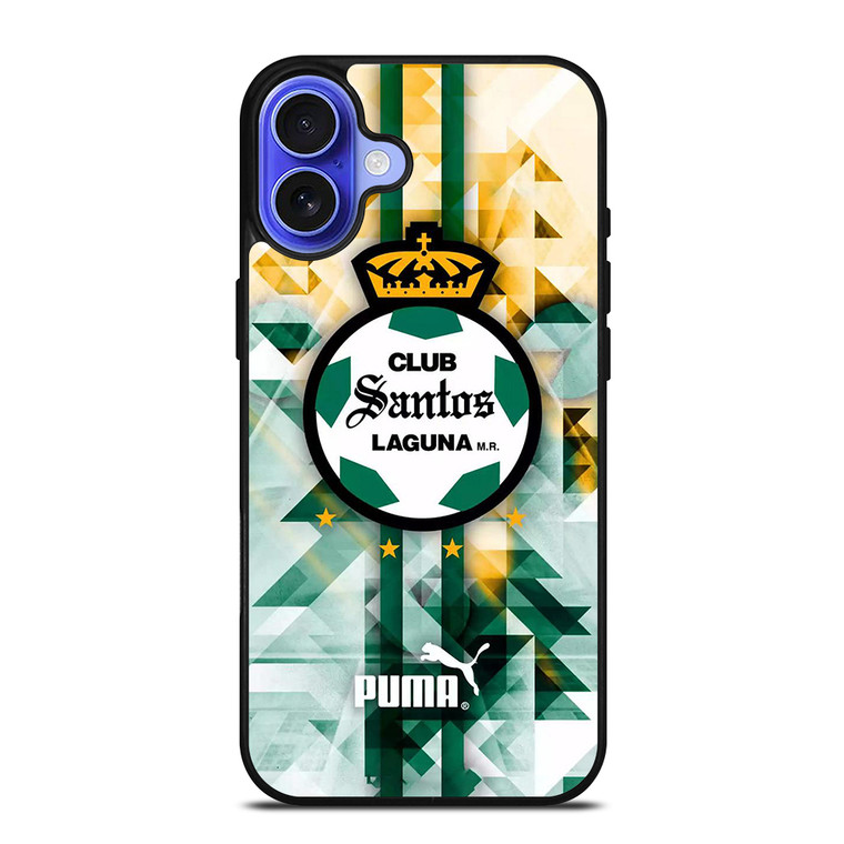 CLUB SANTOS LAGUNA FOOTBALL LOGO iPhone 16 Case Cover