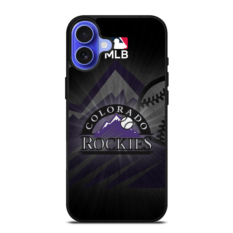 COLORADO ROCKIES BASEBALL LOGO iPhone 16 Case Cover