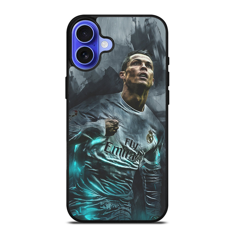 CRISTIANO RONALDO ART iPhone 16 Case Cover