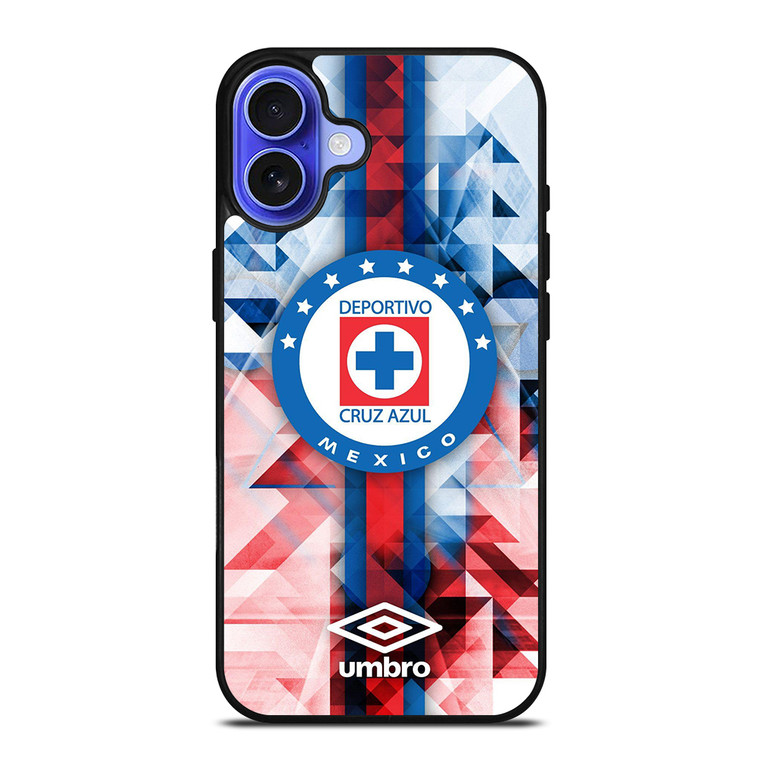 CRUZ AZUL DEPORTIVO LOS CEMENTEROS iPhone 16 Case Cover