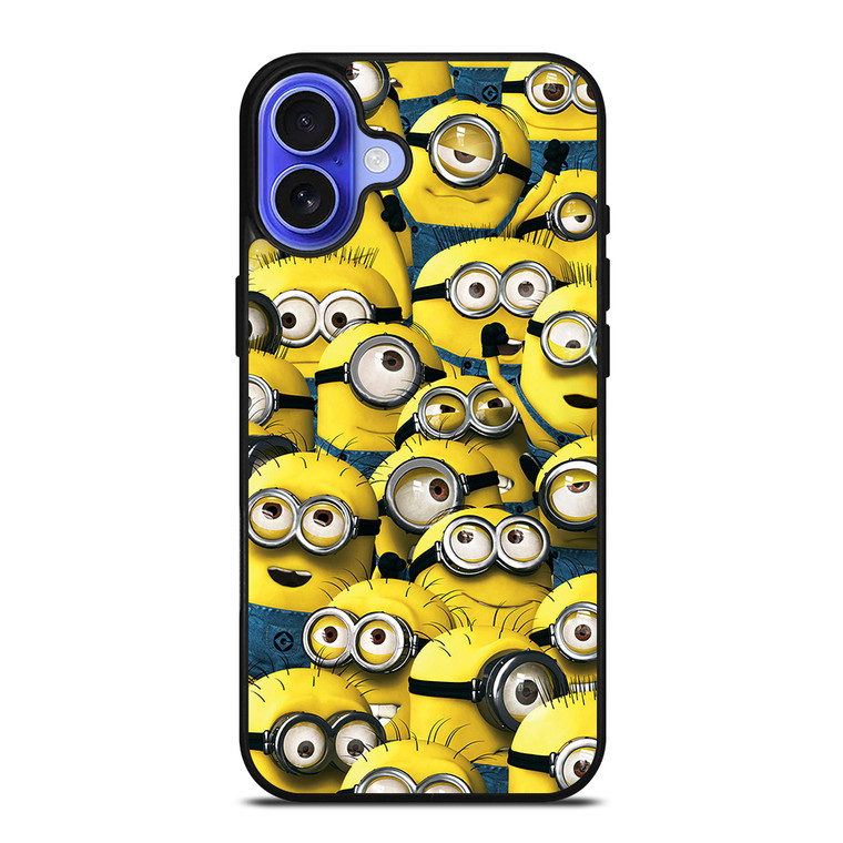 CUTE MINIONS iPhone 16 Case Cover