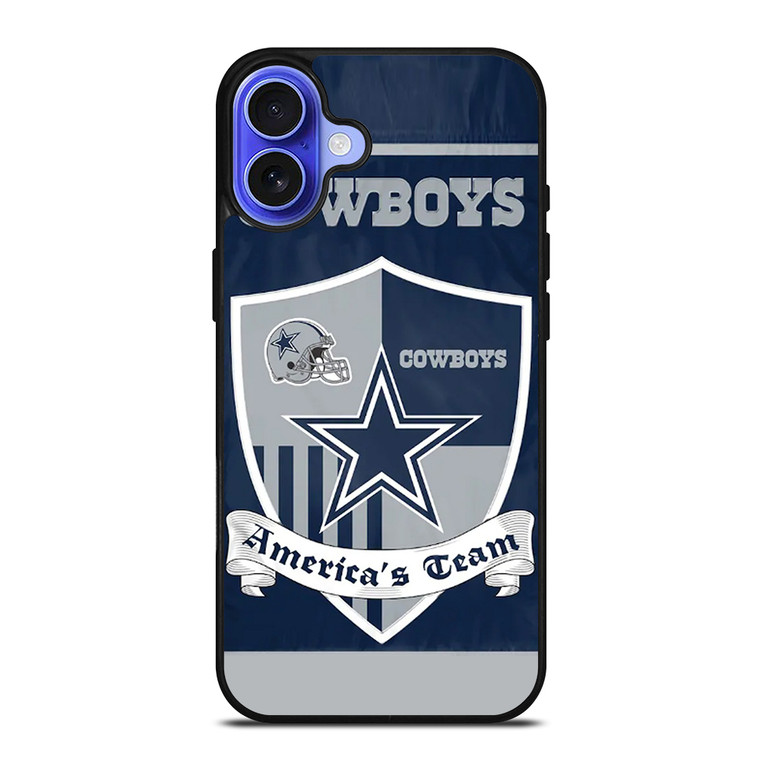 DALLAS COWBOYS AMERICA'S TEAM iPhone 16 Case Cover
