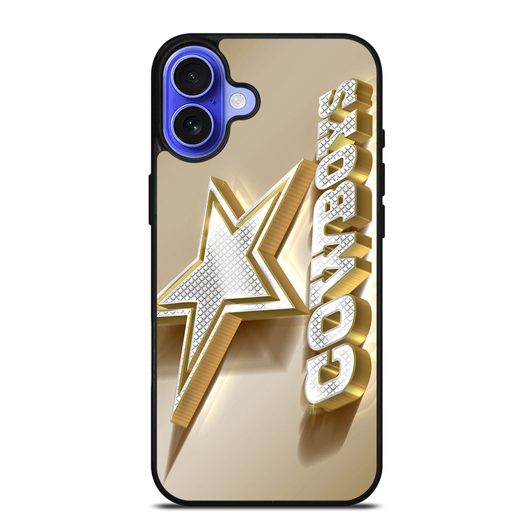 DALLAS COWBOYS GOLD iPhone 16 Case Cover