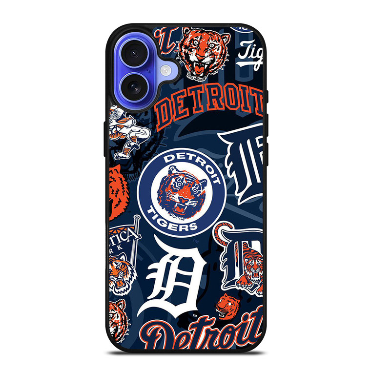 DETROIT TIGERS COLLAGE iPhone 16 Case Cover