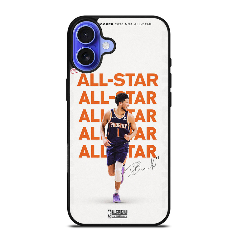 DEVIN BOOKER PHOENIX SUNS ALL STAR iPhone 16 Case Cover