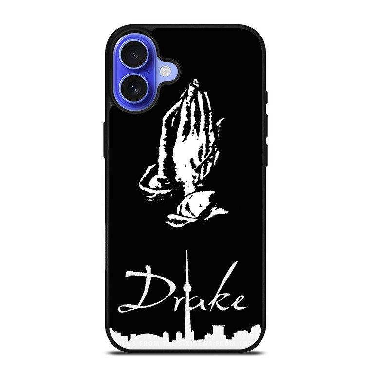 DRAKE HANDS ART iPhone 16 Case Cover