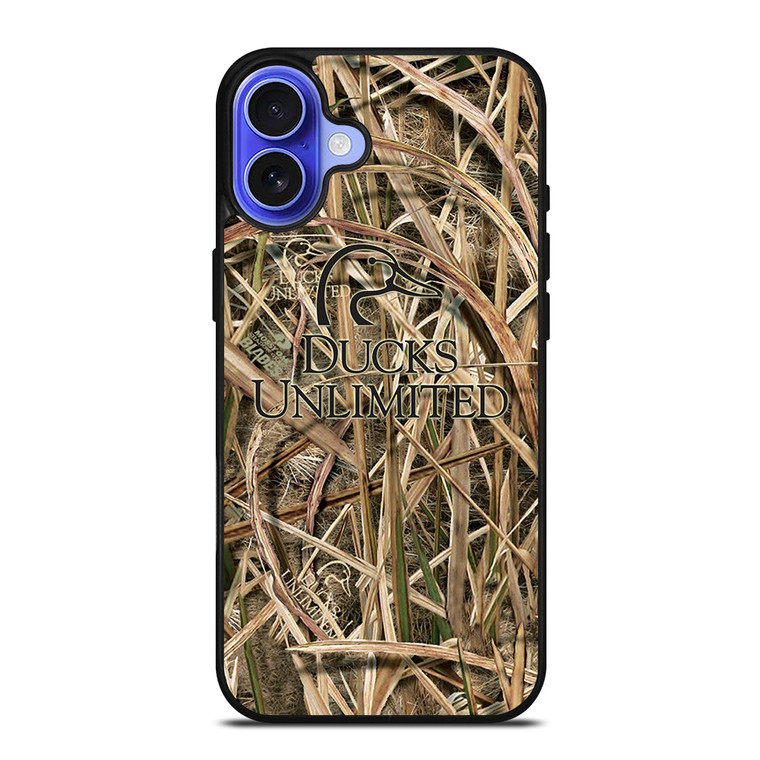 DUCKS UNLIMITED TREE CAMO iPhone 16 Case Cover