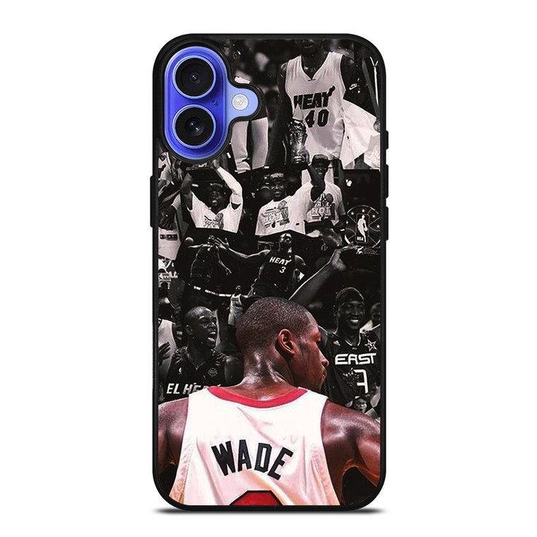 DWYANE WADE MIAMI HEAT iPhone 16 Case Cover