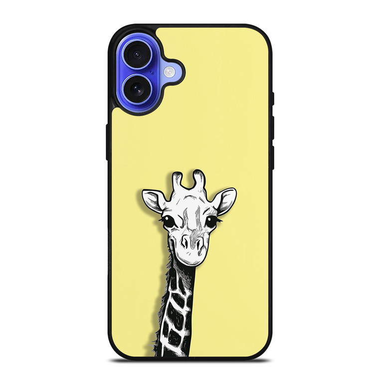 GIRAFFE PRETTY iPhone 16 Case Cover
