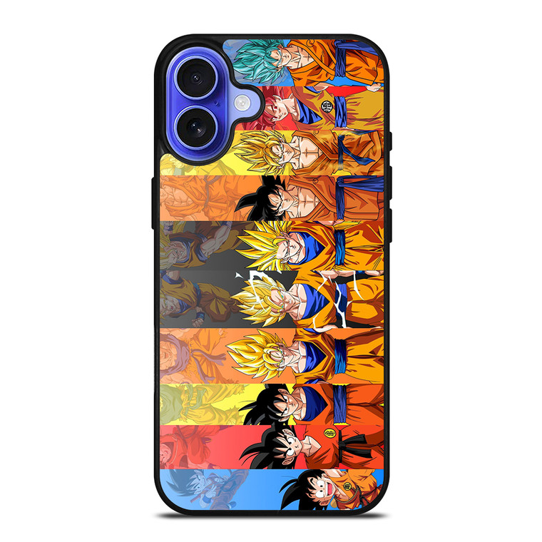 GOKU FORM SUPER SAIYAN iPhone 16 Case Cover