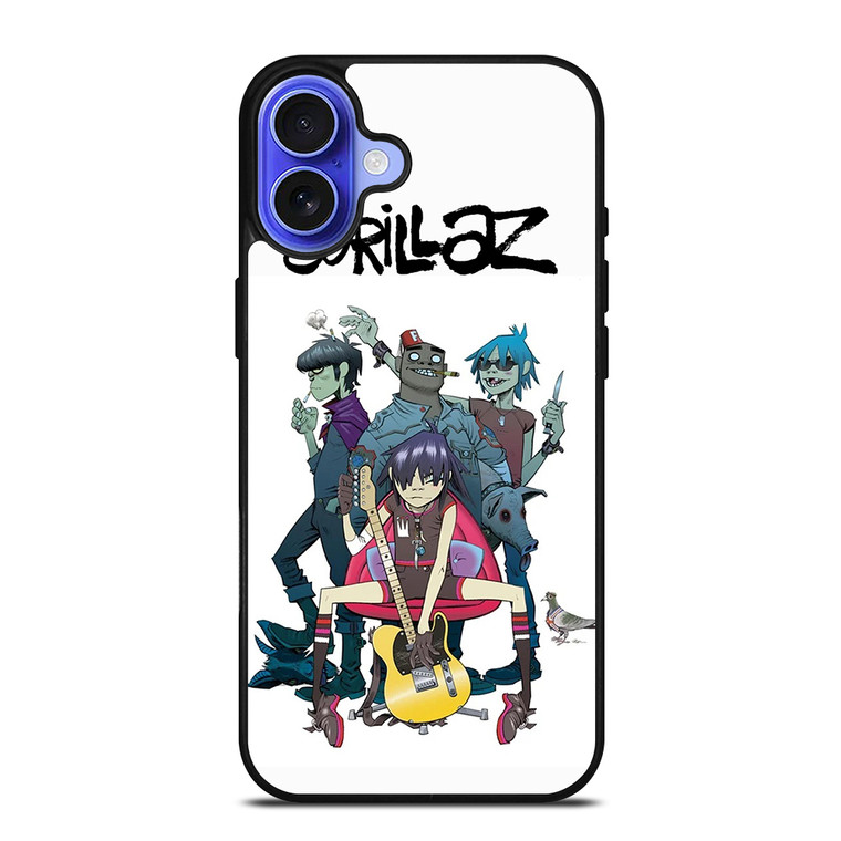 GORILLAZ BAND iPhone 16 Case Cover