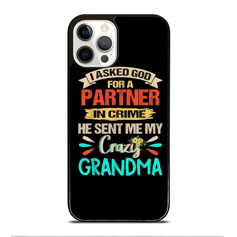 PARTNER IN CRIME GRANDMA 3 iPhone 12 Pro Case Cover