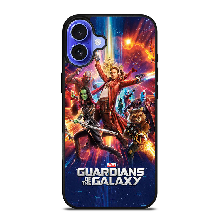 GUARDIANS OF THE GALAXY MARVEL SUPERHERO iPhone 16 Case Cover