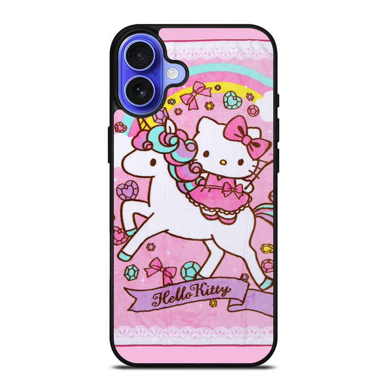 HELLO KITTY UNICORN iPhone 16 Case Cover
