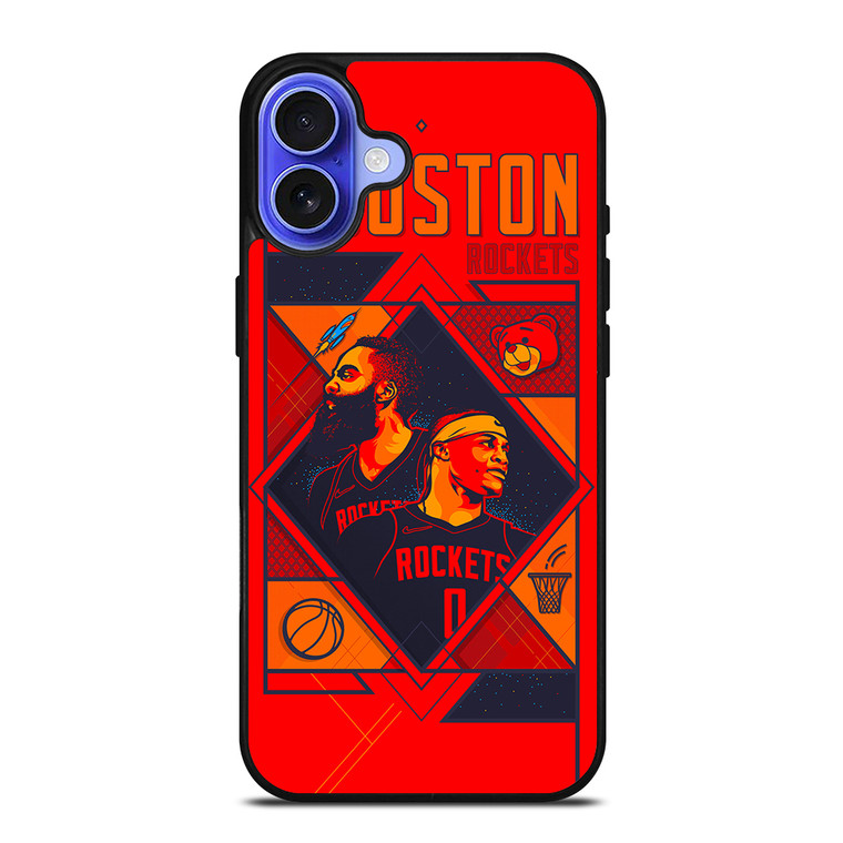 HOUSTON ROCKETS HERO iPhone 16 Case Cover