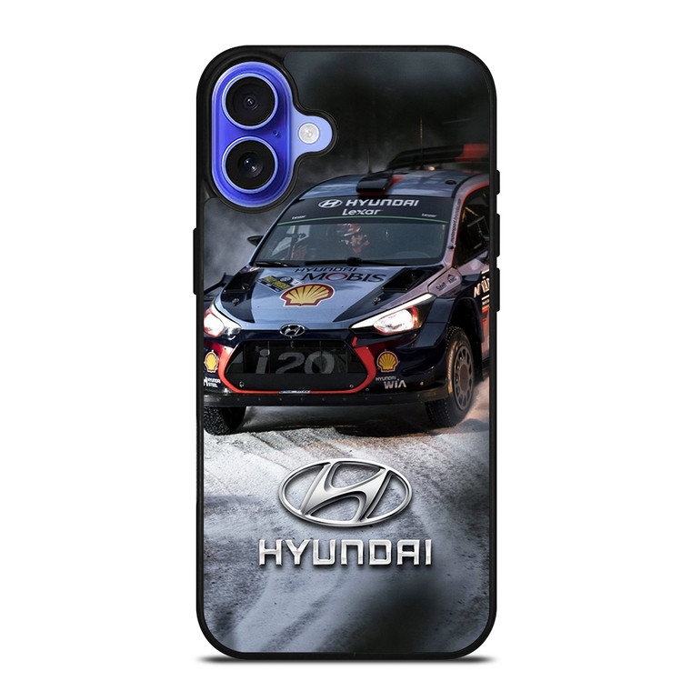 HYUNDAI RACING CAR LOGO iPhone 16 Case Cover