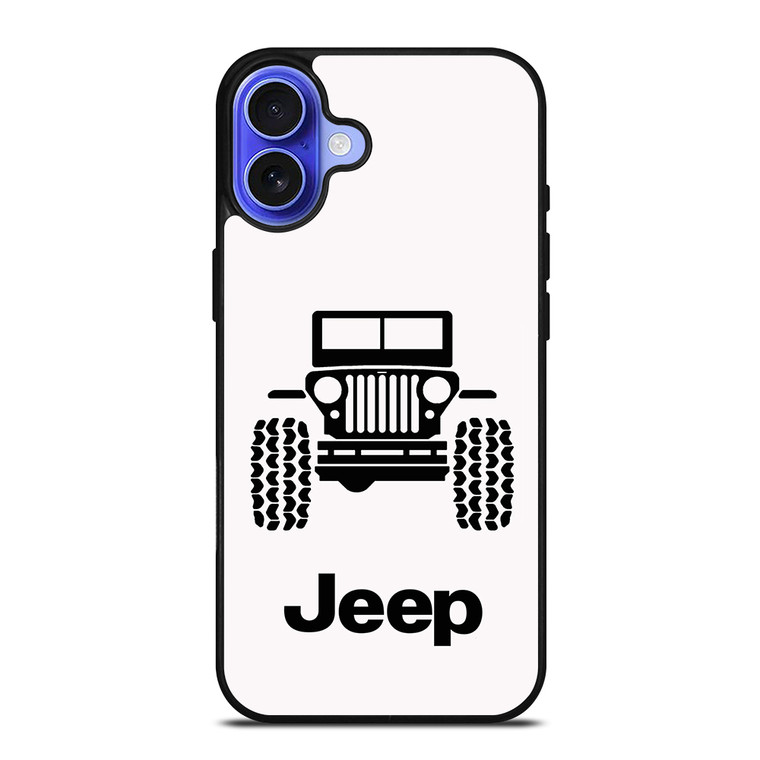 JEEP LOGO 2 iPhone 16 Case Cover