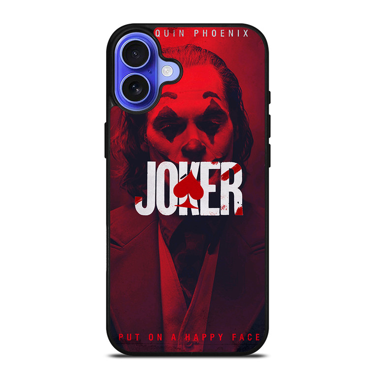 JOKER HAPPY FACE iPhone 16 Case Cover