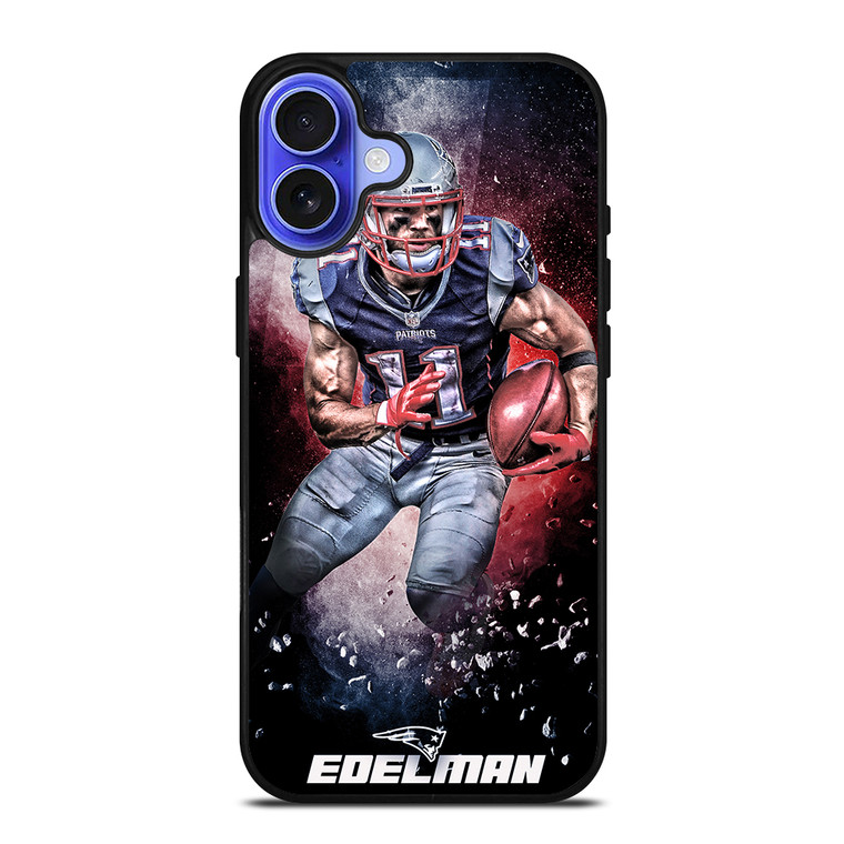 JULIAN EDELMAN 11 PATRIOTS iPhone 16 Case Cover