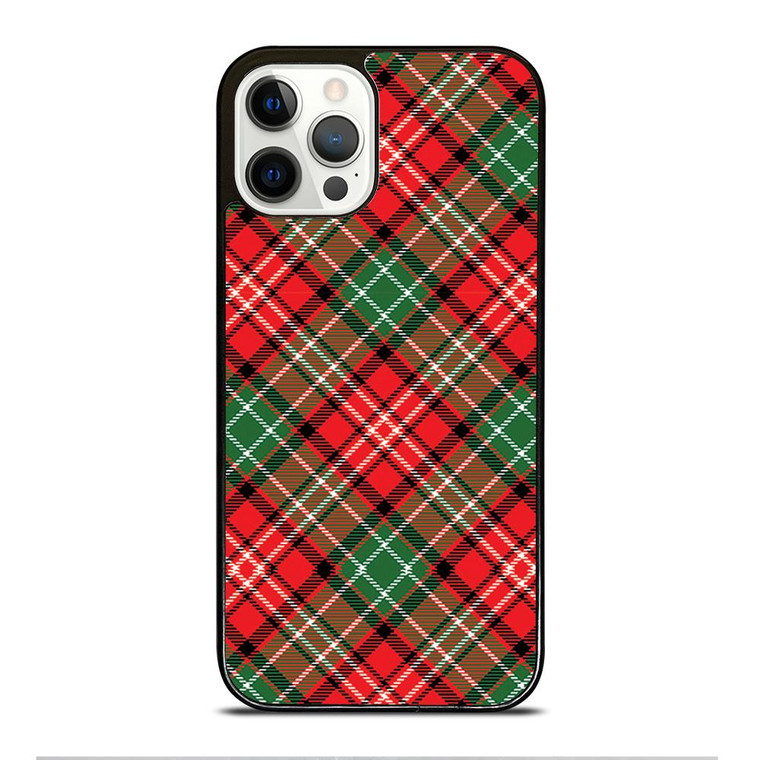 PLAID CHRISTMAS iPhone 12 Pro Case Cover