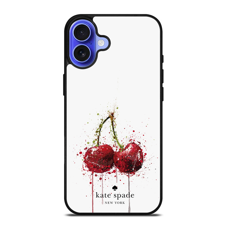 KATE SPADE CHERRY iPhone 16 Case Cover