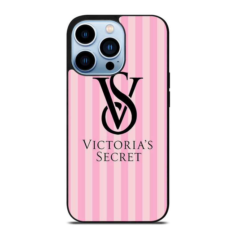 VICTORIA'S SECRET STRIPE LOGO iPhone 13 Pro Max Case Cover