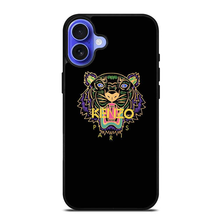 KENZO PARIS EMBLEM iPhone 16 Case Cover KENZO PARIS EMBLEM iPhone 16 Case Cover